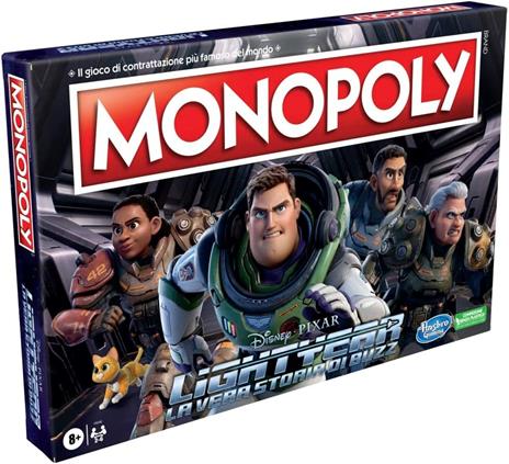 Monopoly - Lightyear di Disney Pixar, gioco da tavolo per famiglie e bambini, giochi da tavolo in famiglia - 2