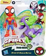 Spidey Con Cattivo Dino Spidey