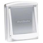 PetSafe Porta per Animali a 2 Direzioni 715 Piccola 17,8x15,2 cm Bianca 5017