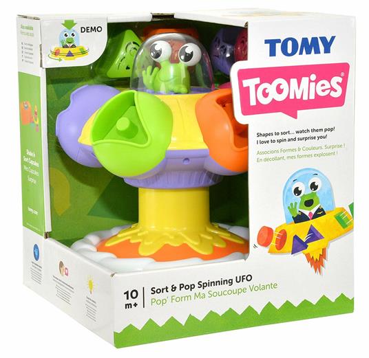 Spinning Ufo Forme Incastro. Tomy LCE72611