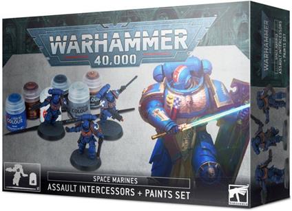 Space Marines: Set Intercessors d'Assalto + Colori