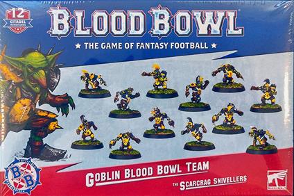 The Scarcrag Snivellers - Goblin Blood Bowl Team