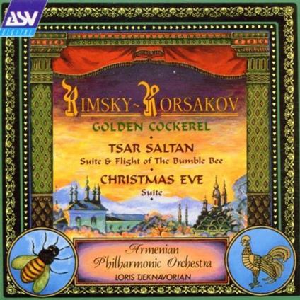 Korsakov Tsar Salta, Christmas Eve - CD Audio di Nikolai Rimsky-Korsakov,Loris Tjeknavorian,Armenian Philharmonic Orchestra