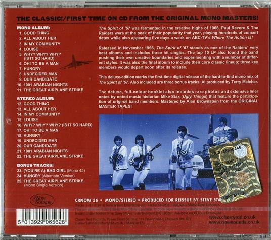 Spirit of 67 (Mono & Stereo Deluxe Edition) - CD Audio di Paul Revere & the Raiders - 2