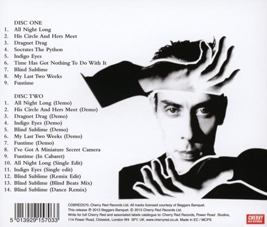 Love Hysteria - CD Audio di Peter Murphy - 2