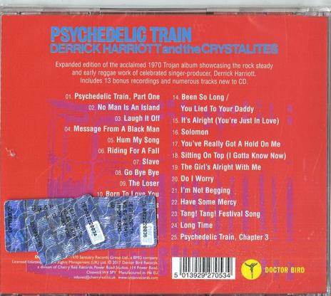 Psychedelic Train (Expanded Edition) - CD Audio di Derrick Harriott,Crystalites - 2