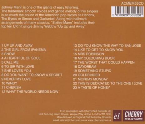 Sixties Mann - CD Audio di Johnny Mann (Singers) - 2
