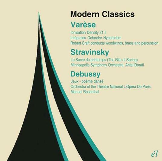 Modern Classics - CD Audio di Claude Debussy,Igor Stravinsky,Edgar Varèse