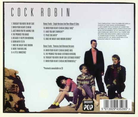 Cock Robin - CD Audio di Cock Robin - 2