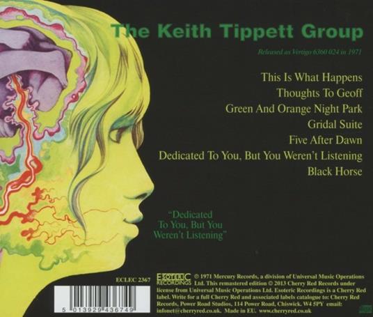 Dedicated to You - CD Audio di Keith Tippett - 2