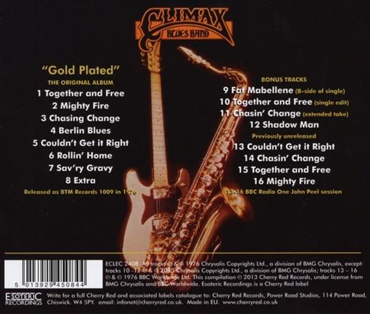 Gold Plated - CD Audio di Climax Blues Band - 2