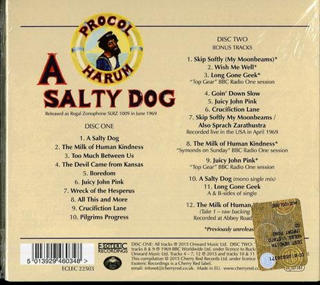 A Salty Dog (Digipack) - CD Audio di Procol Harum - 2