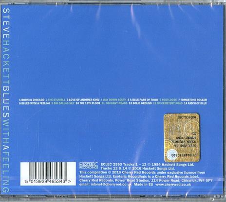 Blues With a Feeling - CD Audio di Steve Hackett - 2