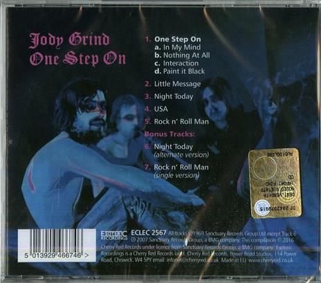 One Step on (Remastered & Expanded) - CD Audio di Jody Grind - 2