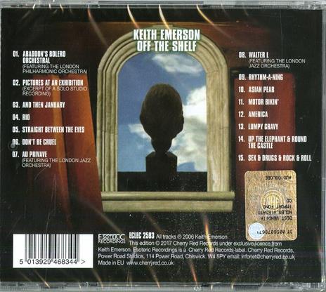 Off The Shelf - CD Audio di Keith Emerson - 2