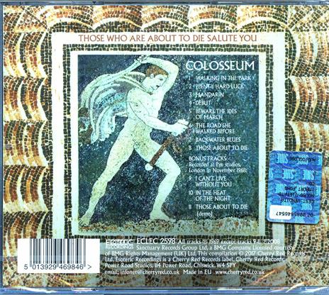 Those Who Are About to Die Salute You - CD Audio di Colosseum - 2