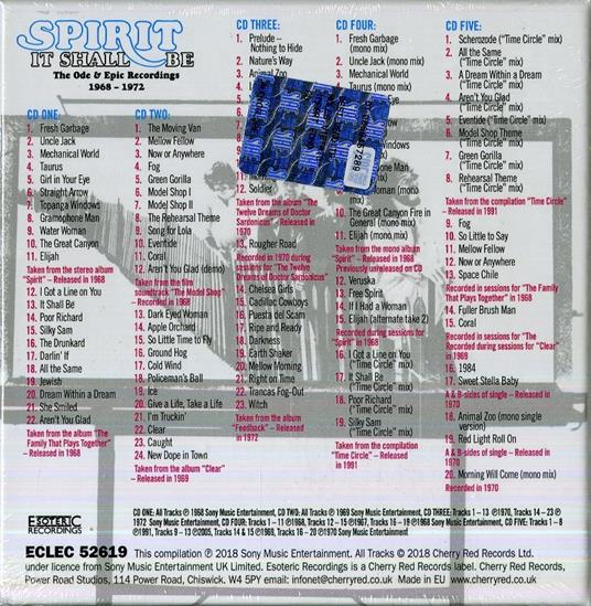 It Shall Be - CD Audio di Spirit - 2
