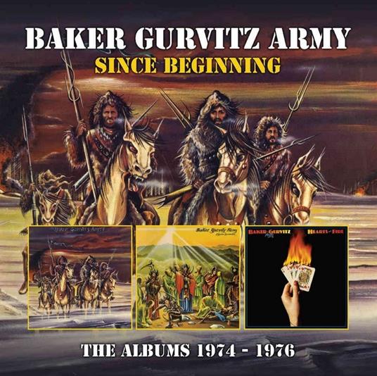 Since Beginning. The Albums 1974-1976 - CD Audio di Baker Gurvitz Army