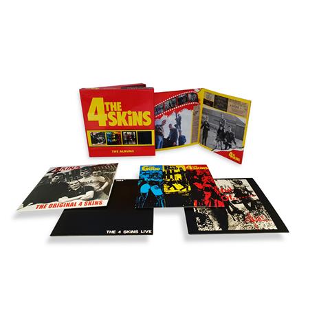 Albums (Clamshell Boxset) - CD Audio di 4-Skins