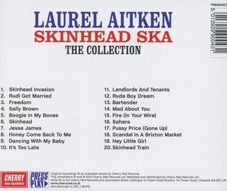 Skinhead Ska - CD Audio di Laurel Aitken - 2