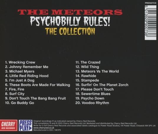 Psychobilly Rules - CD Audio di Meteors - 2