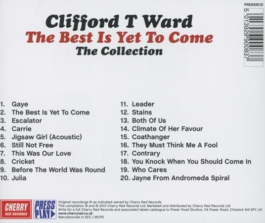 Best Is Yet to Come - CD Audio di Clifford T. Ward - 2