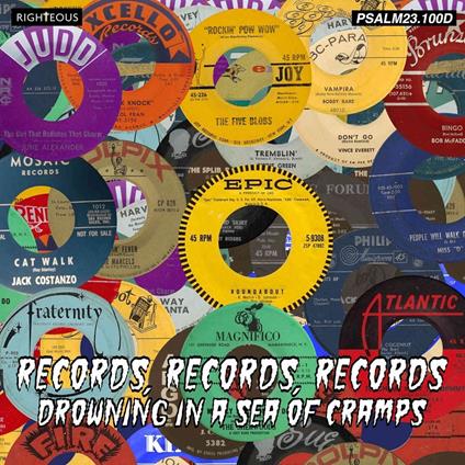 Records, Records, Records. Drowning in a Sea of Cramps - CD Audio