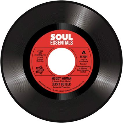 Moody Woman/Stop Steppin On My Dreams - Vinile 7'' di Jerry Butler