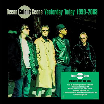 Yesterday Today 1999-2003 (3 Lp Coloured Signed) - Vinile LP di Ocean Colour Scene