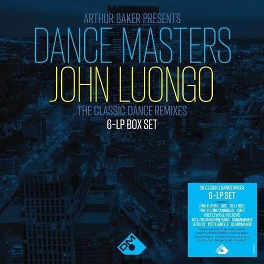 Arthur Baker Presents Dance Masters (John Luongo) (140 Gr. Vinyl Black Boxset) - Vinile LP