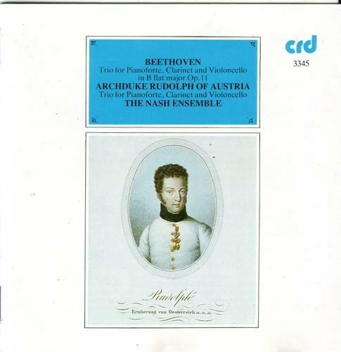 Trio for Piano Clarinet and Cello - CD Audio di Ludwig van Beethoven
