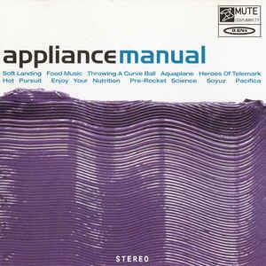 Manual - Vinile LP di Appliance