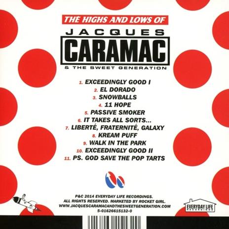 Highs and Lows of Jacques Caramac - CD Audio di Jacques Carmac,Sweet Generation - 2