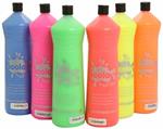 Set di flaconi di pittura fluorescente  6 x 600 ml