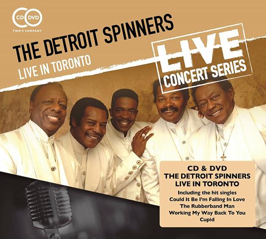 Live in Toronto - CD Audio + DVD di Detroit Spinners