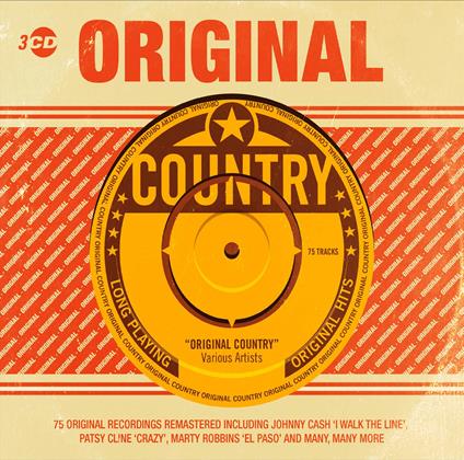 Original Country 75 Classic Tracks - CD Audio