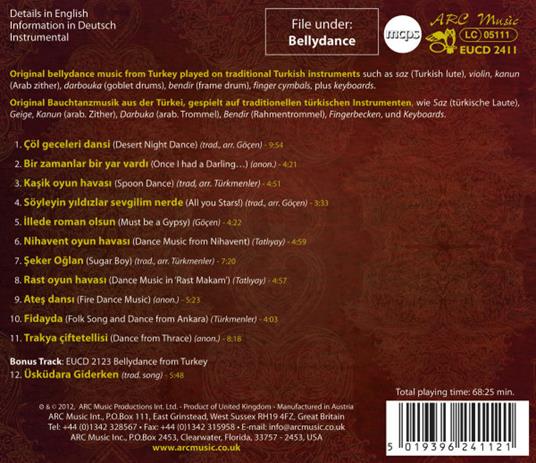 Turkish Bellydance. Desert Night Dance - CD Audio di Hüseyin Türkmenler - 2