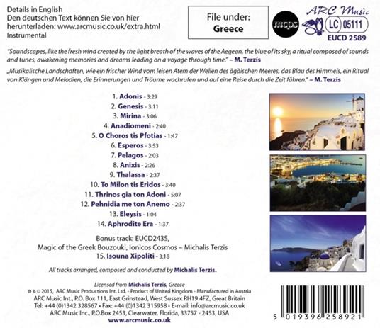 Greek Moods. Aphrodite Era - CD Audio di Michalis Terzis - 2