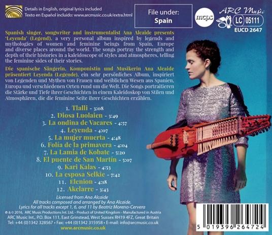 Leyanda - CD Audio di Ana Alcaide - 2