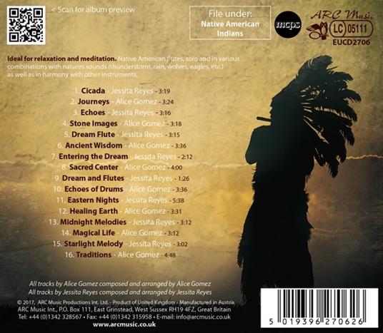 Best of Native American Flute. Spirit Prayer - CD Audio di Alice Gomez,Jessita Reyes - 2