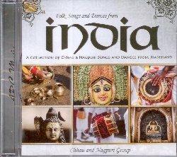 Folk Songs and Dances from India - CD Audio di Nagpuri Group,Chhau