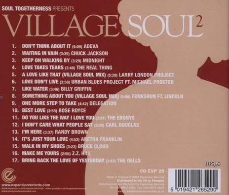 Village Soul 2 - CD Audio - 2