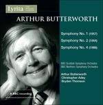 Sinfonia n.1, n.2, n.4 - CD Audio di BBC Scottish Symphony Orchestra,Bryden Thomson,Arthur Butterworth