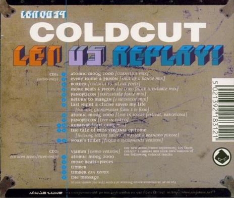 Let Us Replay - CD Audio di Coldcut - 2