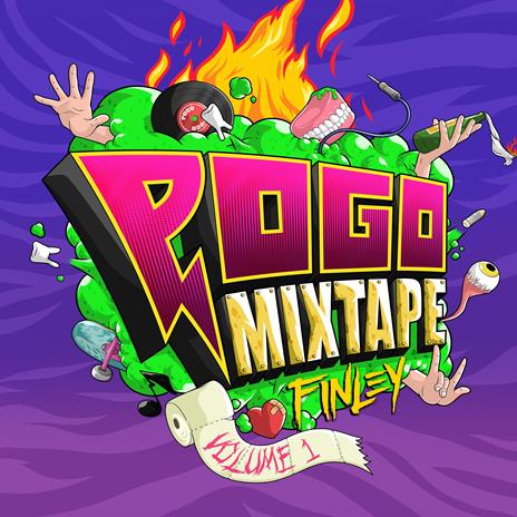 POGO MIXTAPE VOL.1 (Vinile Picture Disc Autografato) - Vinile LP di Finley