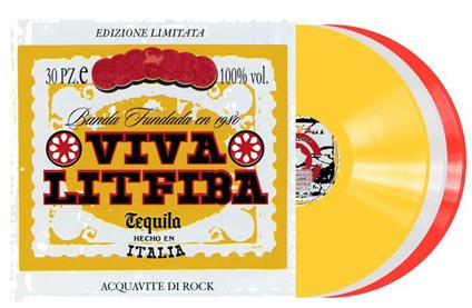 Viva Litfiba (Bauletto 3 LP Colorati) - Vinile LP di Litfiba
