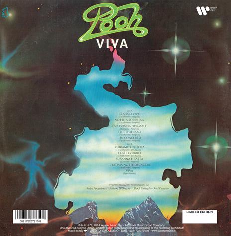 Viva (Vinile Azzurro Marmorizzato) - Vinile LP di Pooh - 3