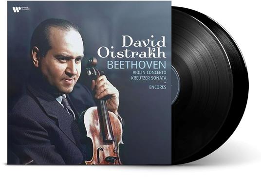 Violin Concerto - Kreutzer Sonata - Vinile LP di Ludwig van Beethoven,André Cluytens,David Oistrakh