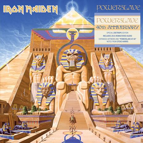 Powerslave (40th Anniversary Limited Edition Zoetrope Vinyl) - Vinile LP di Iron Maiden - 2