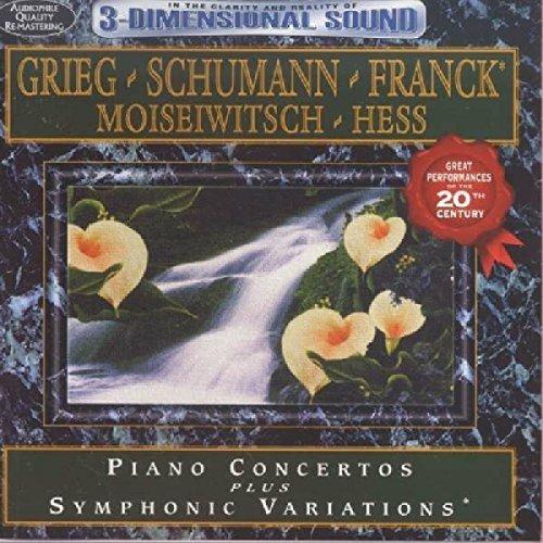 Concerti per pianoforte / Variazioni sinfoniche - CD Audio di Edvard Grieg,Robert Schumann,César Franck,Myra Hess